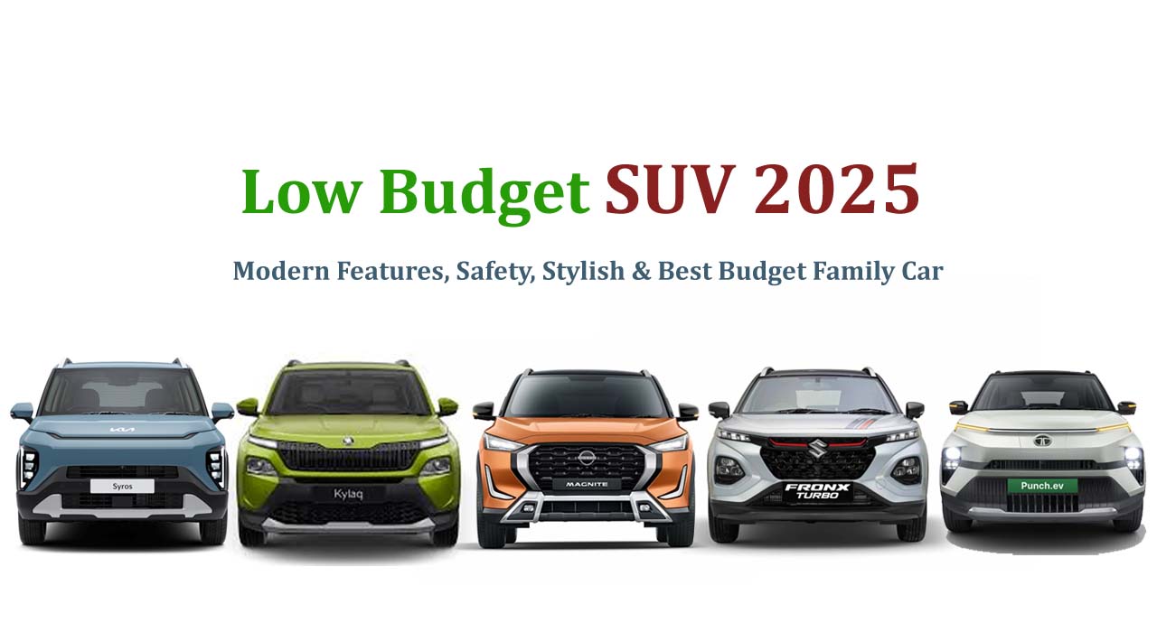 Low Budget SUV 2025